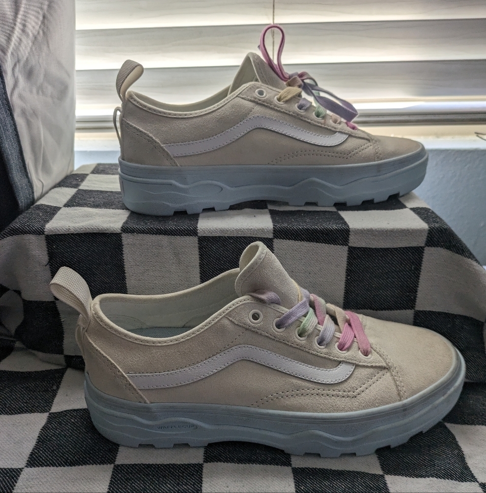 Vans Sentry Old Skool WC Marshmallow Pastel Pop Women 10.5 Ultracush